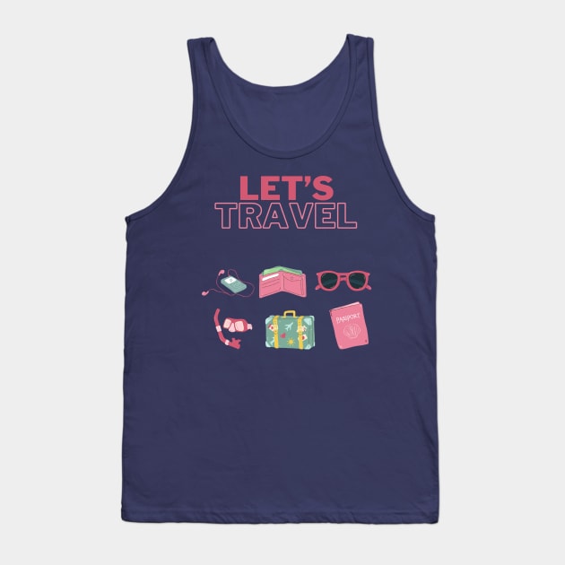 travel Tank Top by Ledos